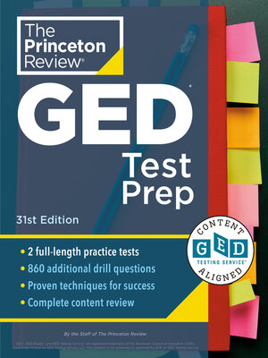 cover image of Princeton Review GED Test Prep, 3